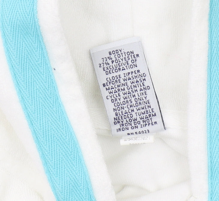 Gap Women's White Hoodie, XS, Casual and Lightweight