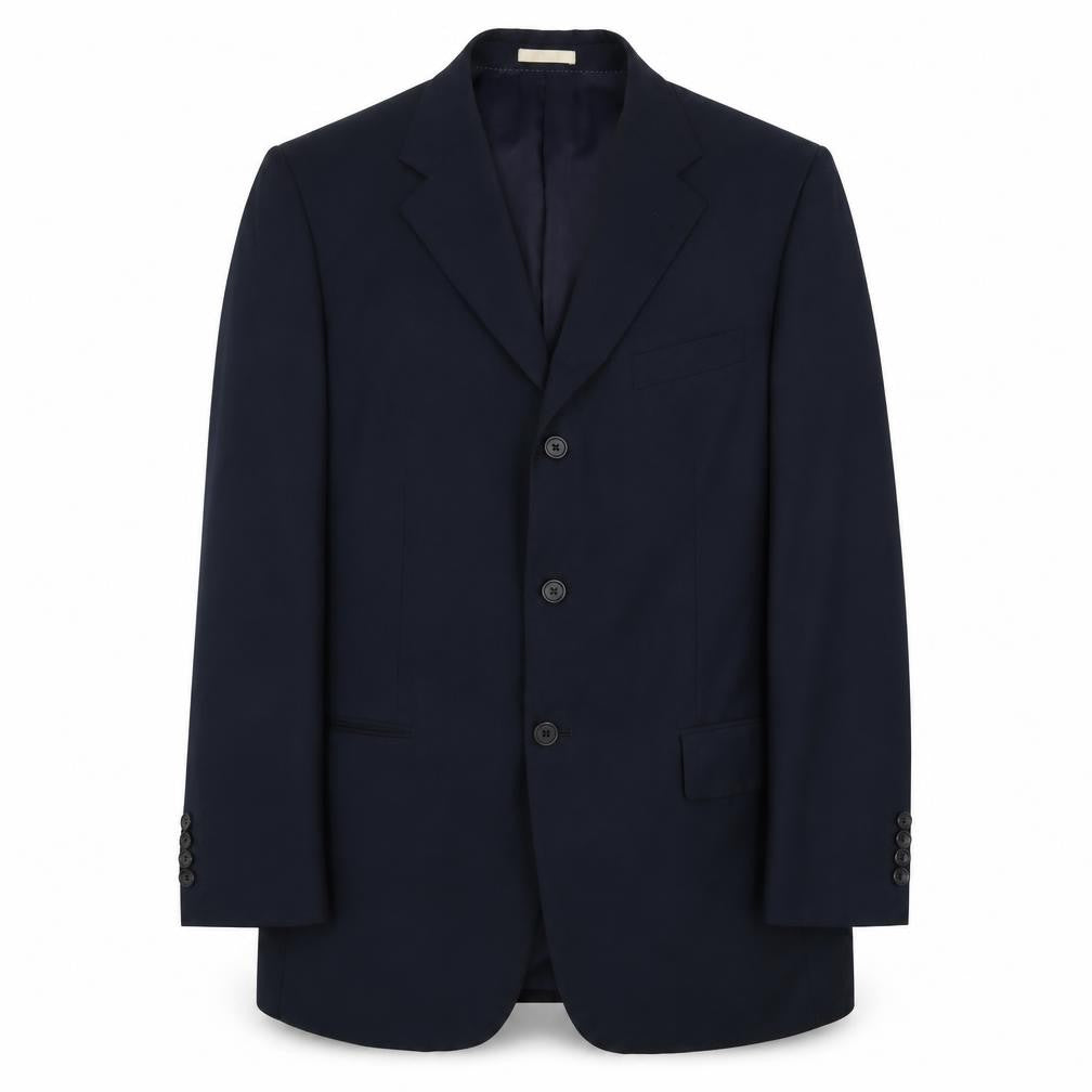 Mens UK Size 42 Greenwoods Regular Blue Suit Jacket