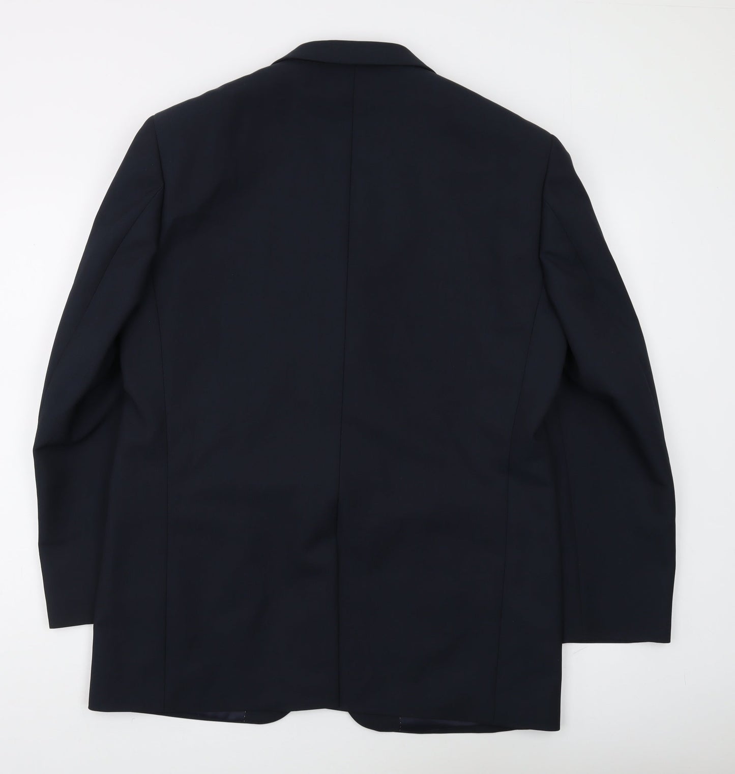 Mens UK Size 42 Greenwoods Regular Blue Suit Jacket