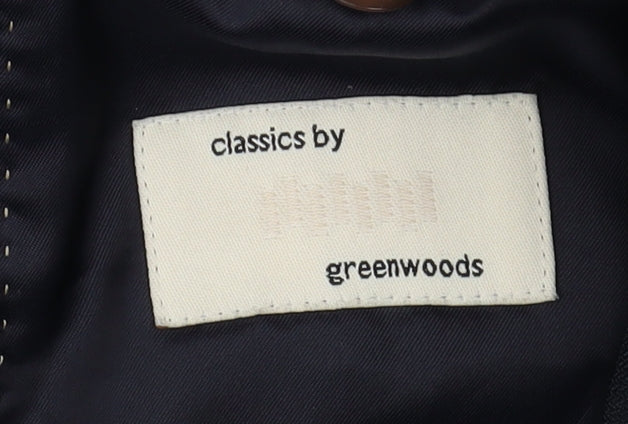 Mens UK Size 42 Greenwoods Regular Blue Suit Jacket