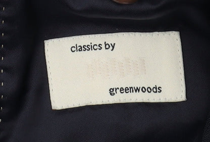Mens UK Size 42 Greenwoods Regular Blue Suit Jacket