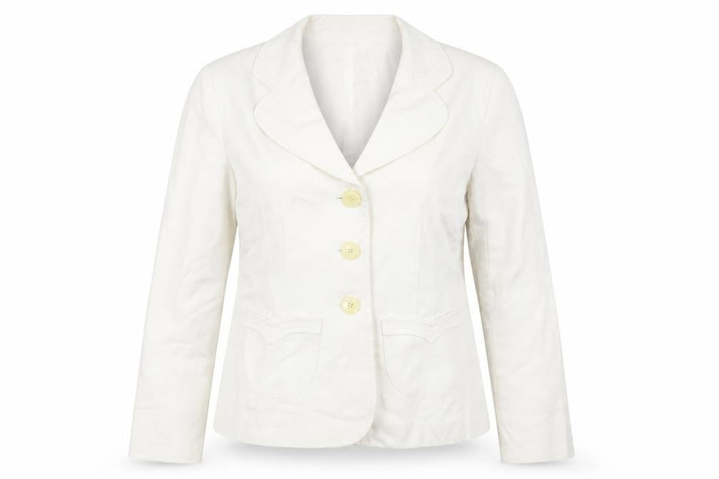 Womens UK Size 12 Whistles Regular Ivory Blazer