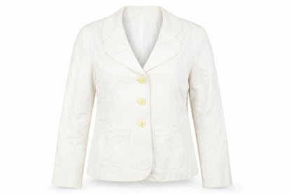 Womens UK Size 12 Whistles Regular Ivory Blazer