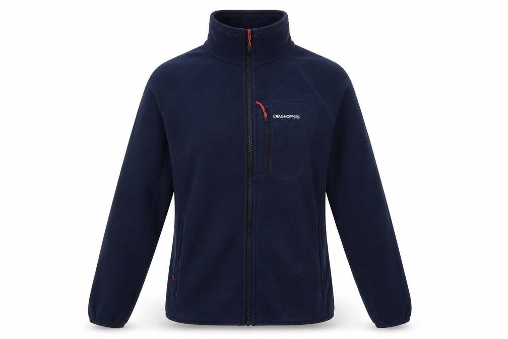 Womens UK Size 8 Craghoppers Blue Full Zip Sweatshirt