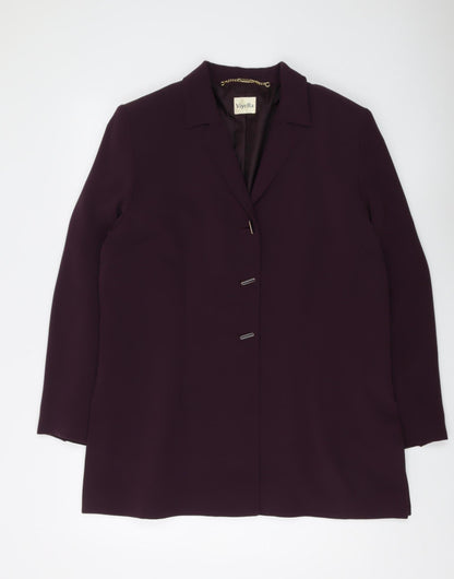 Viyella Women's Purple Blazer Size 18