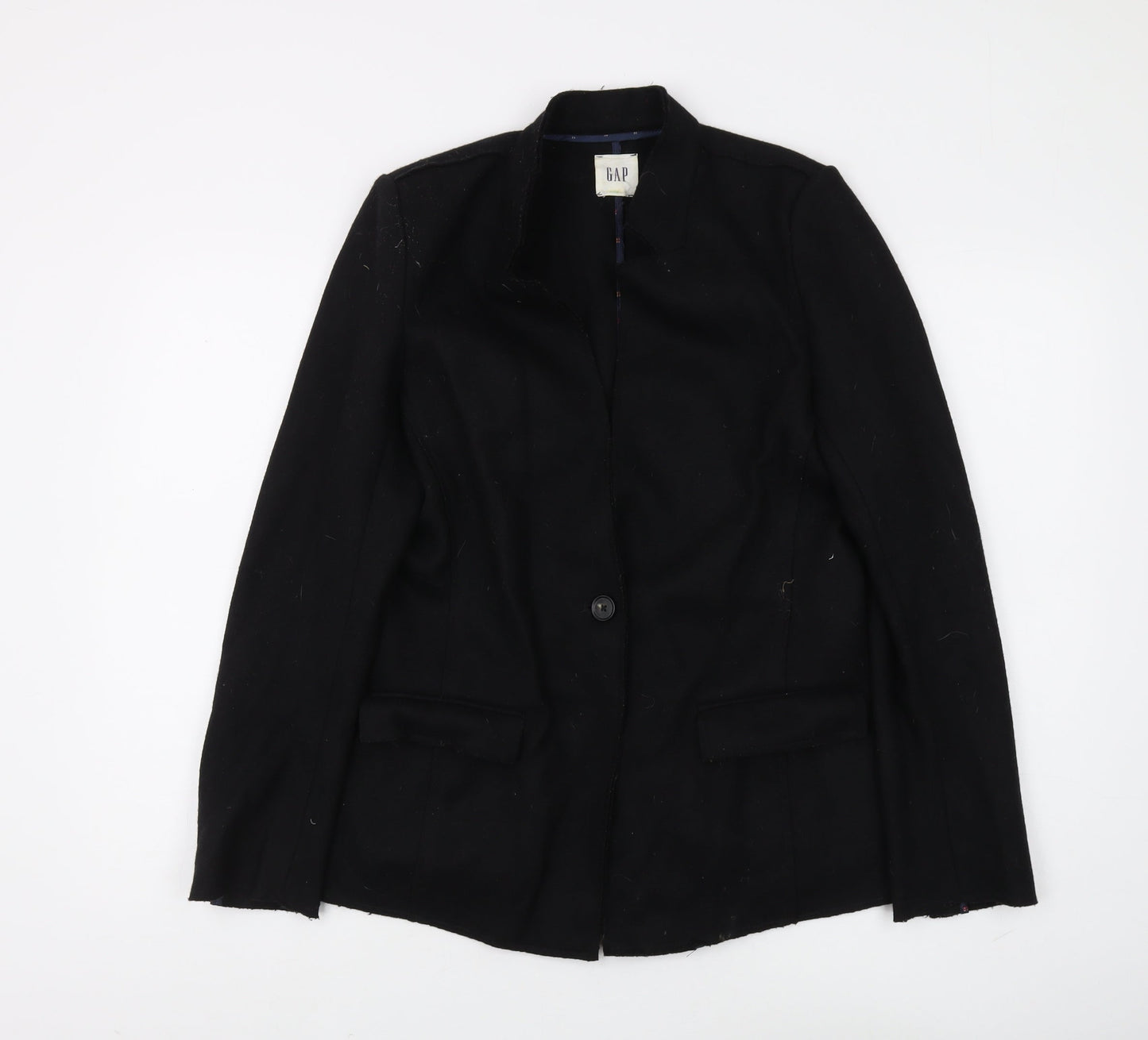 Gap Women's Black Wool Blend Blazer, Size S