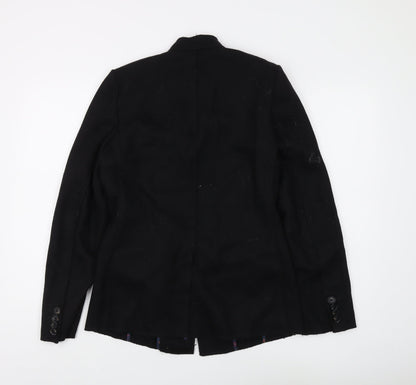 Gap Women's Black Wool Blend Blazer, Size S