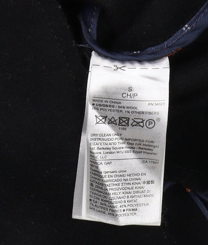 Gap Women's Black Wool Blend Blazer, Size S