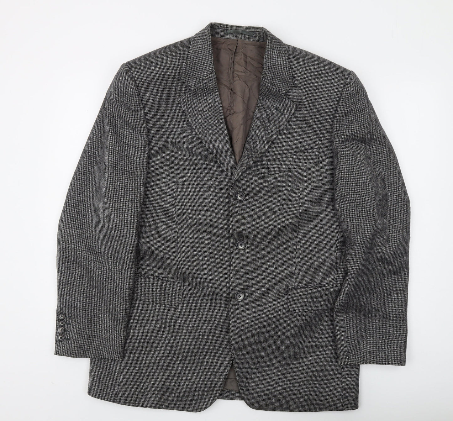 Mens UK Size 50 Lino Vierra Regular Grey Suit Jacket