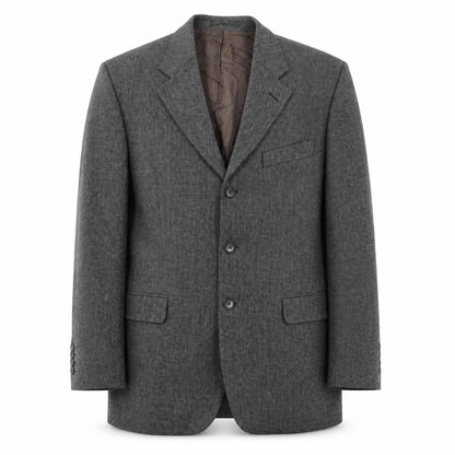 Mens UK Size 50 Lino Vierra Regular Grey Suit Jacket