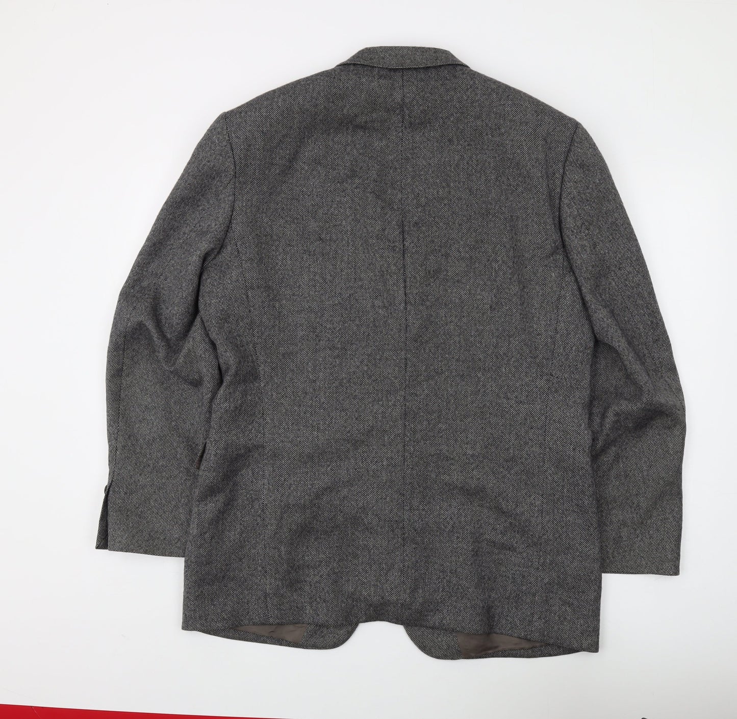 Mens UK Size 50 Lino Vierra Regular Grey Suit Jacket