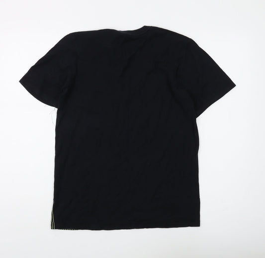 Nike Men's Black S Athletic Logo T-Shirt