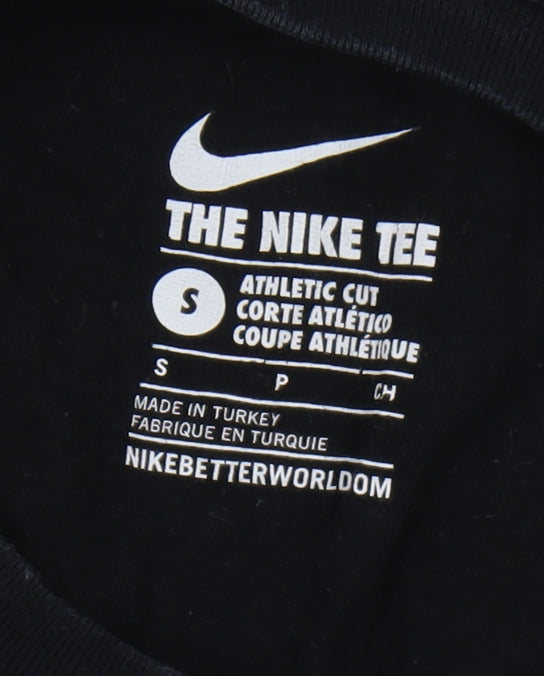 Nike Men's Black S Athletic Logo T-Shirt