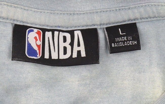 NBA Men's Multicoloured Graphic L T-Shirt