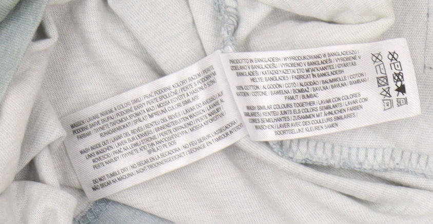 NBA Men's Multicoloured Graphic L T-Shirt