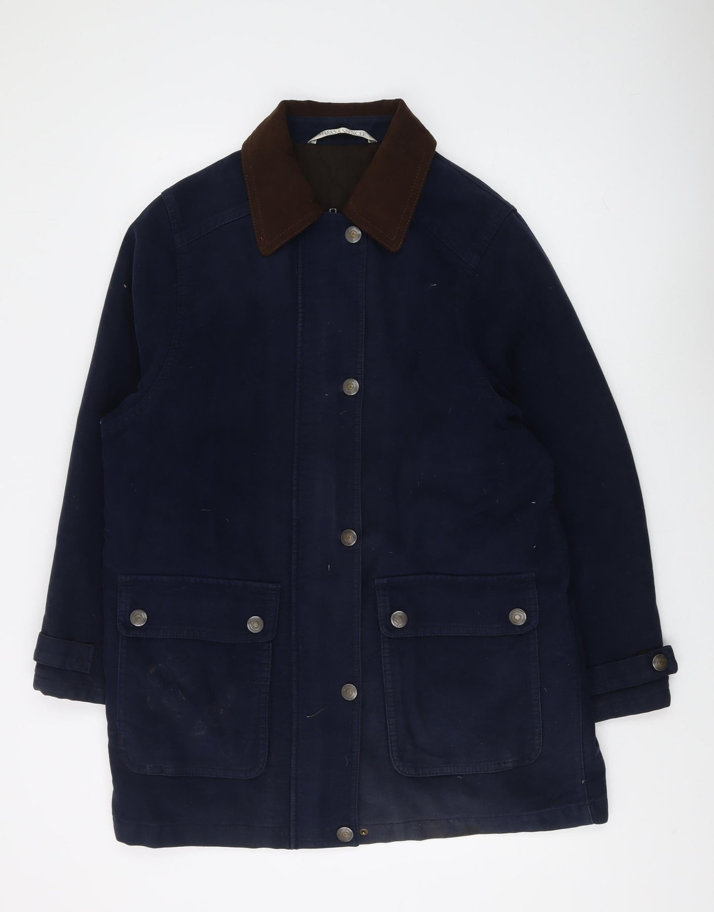 Mens UK Size 10 Marks and Spencer Blue