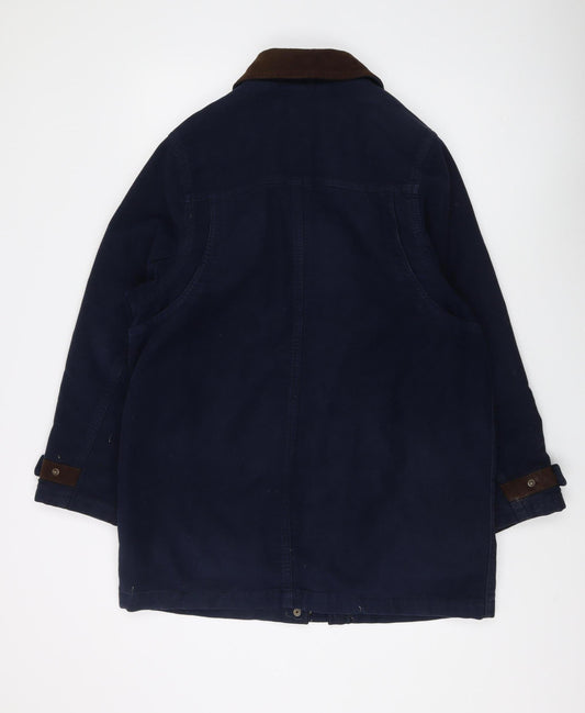 Mens UK Size 10 Marks and Spencer Blue