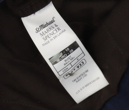 Mens UK Size 10 Marks and Spencer Blue