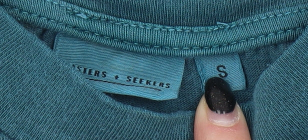 Sisters + Seekers Women's Blue S T-Shirt