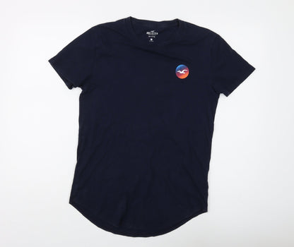 Mens UK Size XS Hollister Blue  T-Shirt