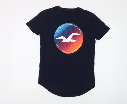 Mens UK Size XS Hollister Blue  T-Shirt