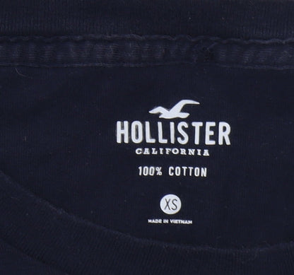 Mens UK Size XS Hollister Blue  T-Shirt