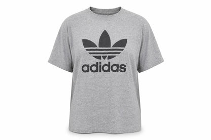 Womens UK Size L adidas Grey Basic T-Shirt