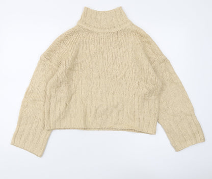 Womens UK Size 6 ASOS Beige Pullover Jumper