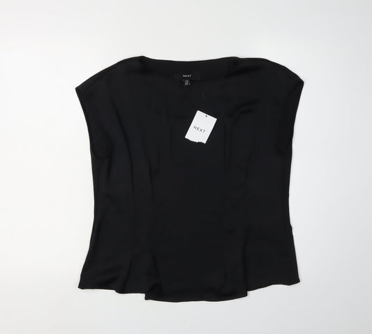 Womens UK Size 14 NEXT Black  Blouse