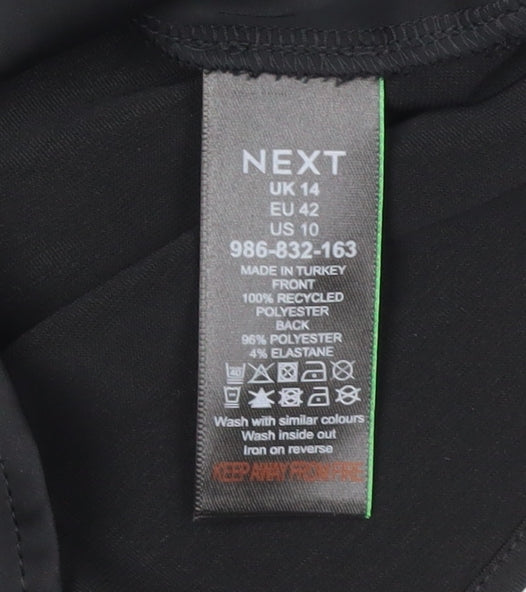 Womens UK Size 14 NEXT Black  Blouse