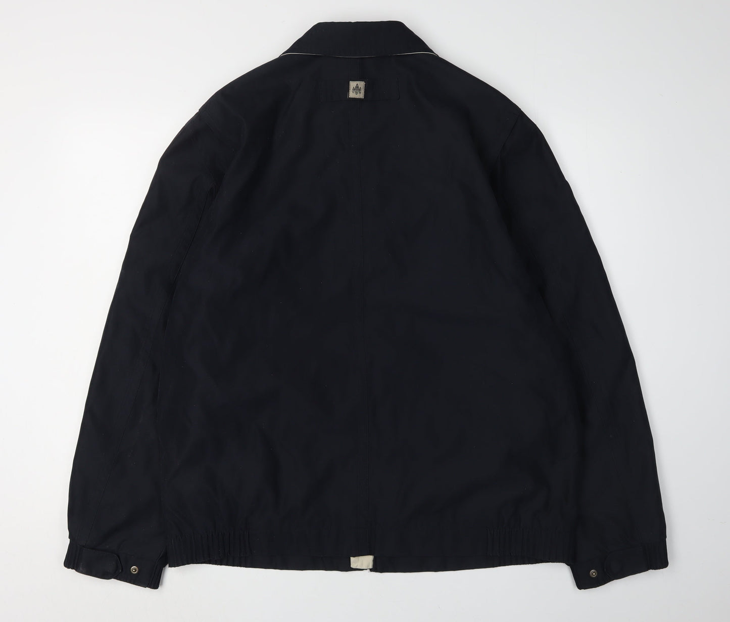 Mens UK Size L Rainforest Black Windbreaker Coat