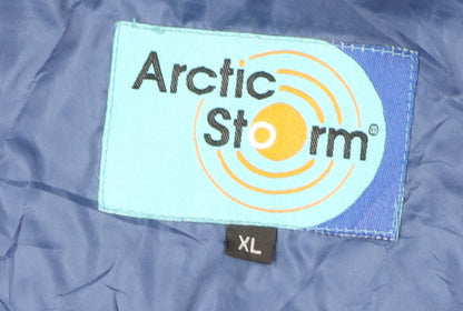Arctic Storm Men's Blue XL Hooded Jacket
