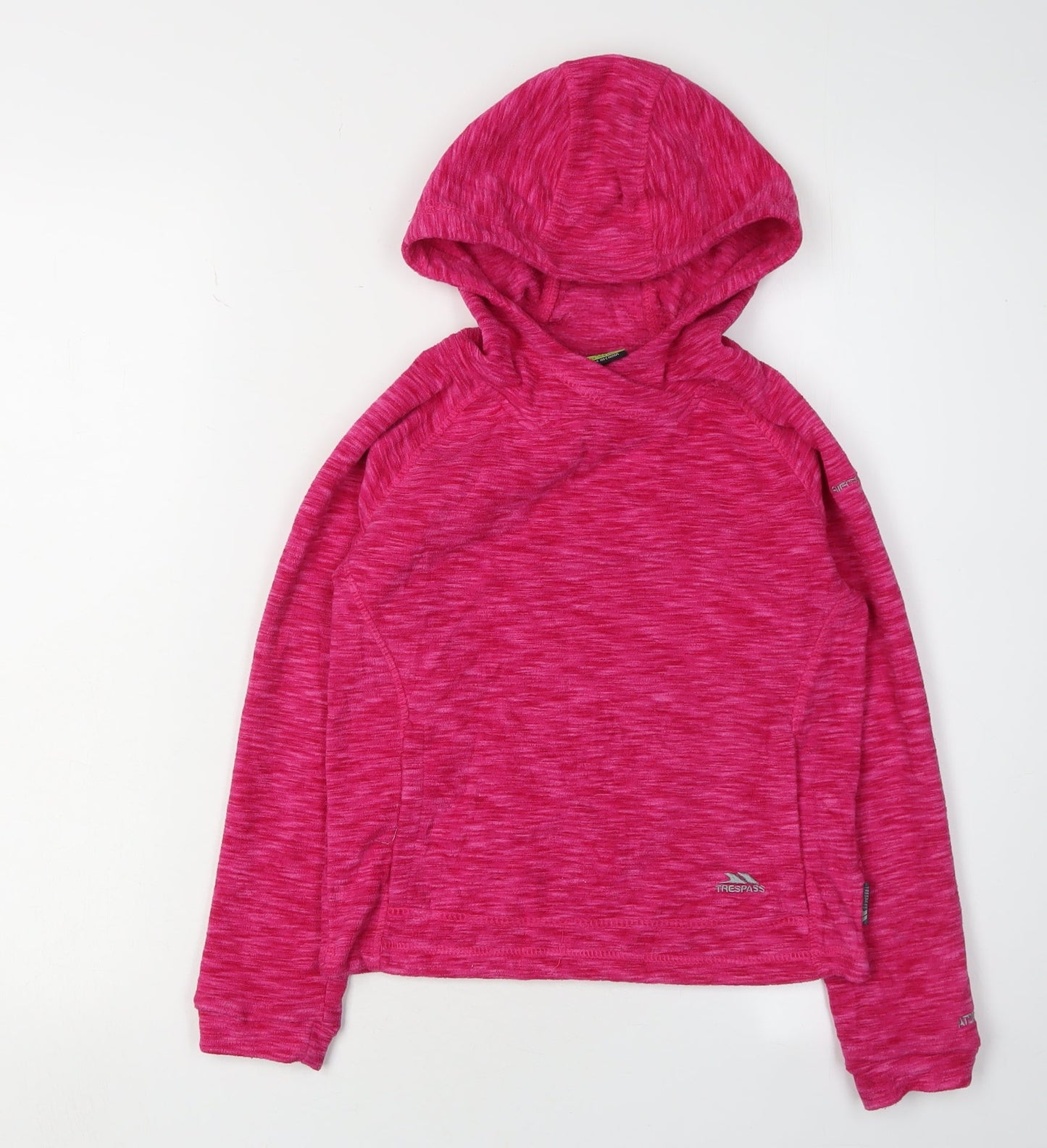 Trespass Girls Pink Pullover Hoodie - Size 7-8 Years