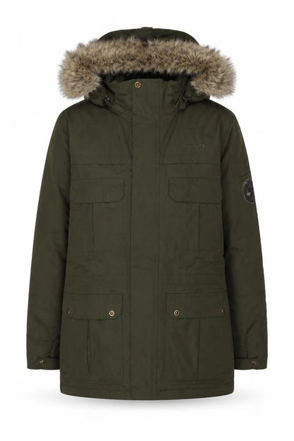 Womens UK Size S Regatta Green Parka Coat