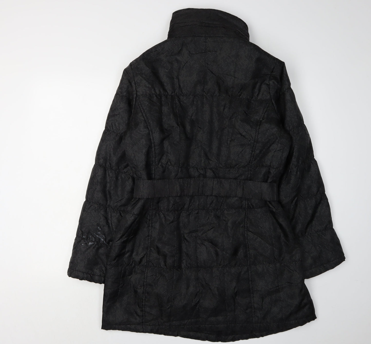 Womens UK Size M Marks and Spencer Black Puffer Jacket