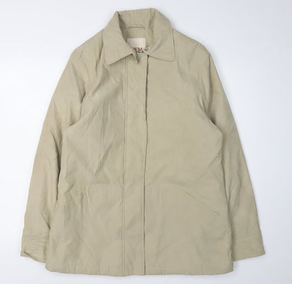 Womens UK Size 12 EWM Beige Basic Jacket