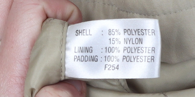 Womens UK Size 12 EWM Beige Basic Jacket