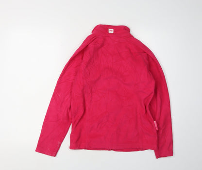 Mountain Warehouse Girls Pink Fleece Jacket 11-12 Years