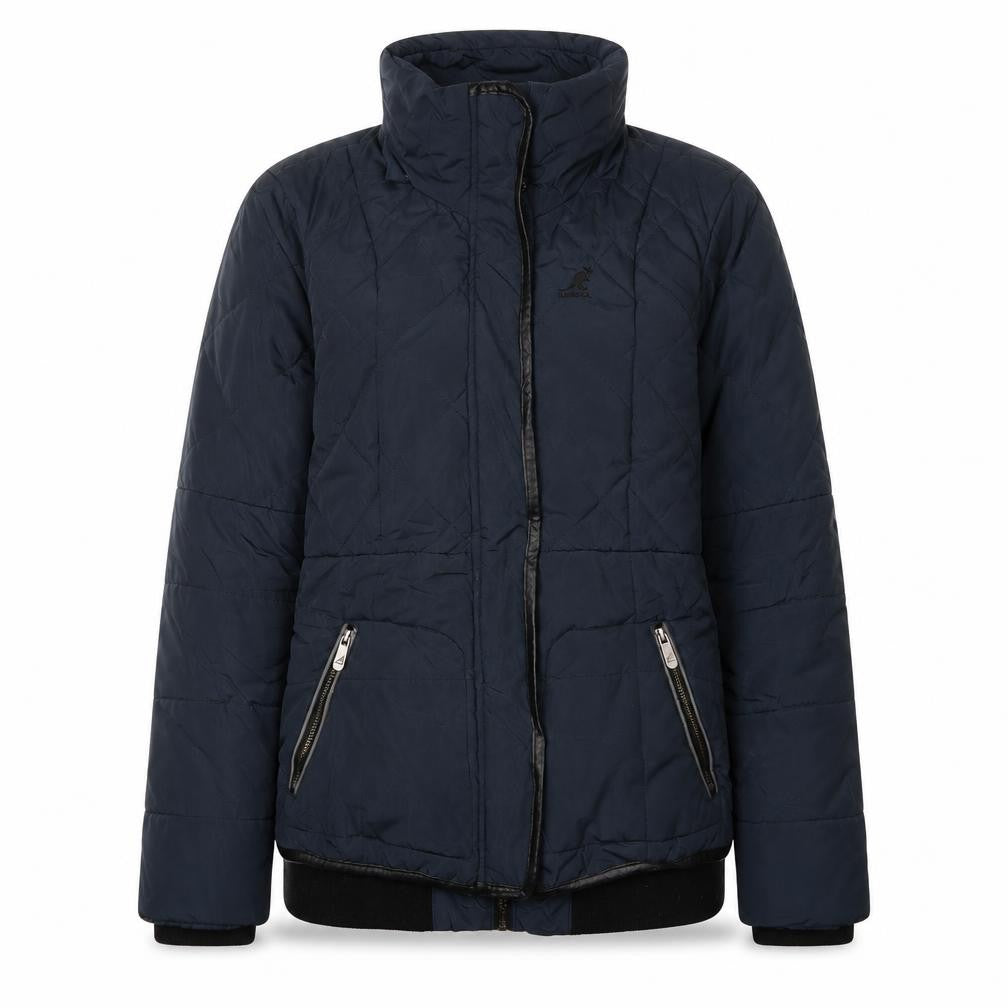 Womens UK Size 10 Kangol Blue Puffer Jacket