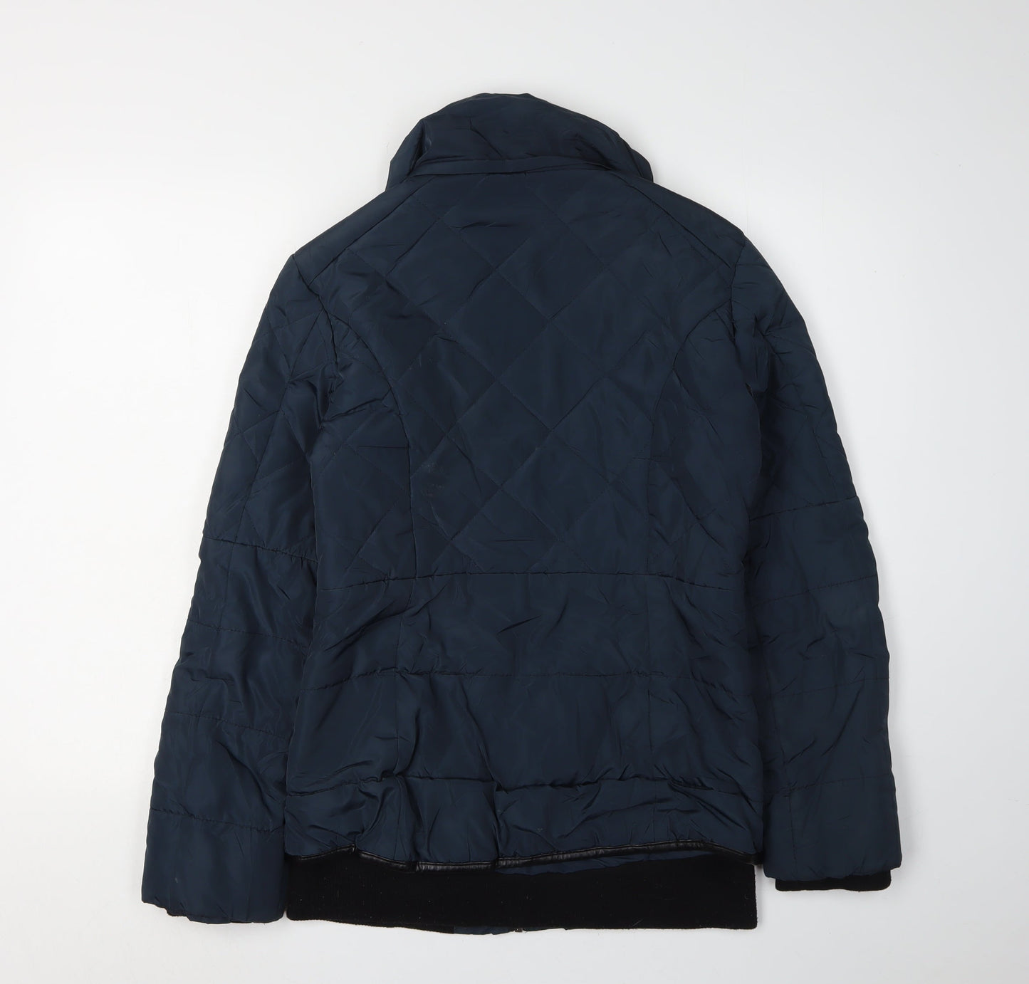 Kangol Women's Blue Quilted Puffer Jacket Size 10