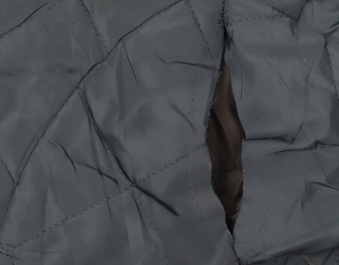 Kangol Women's Blue Quilted Puffer Jacket Size 10