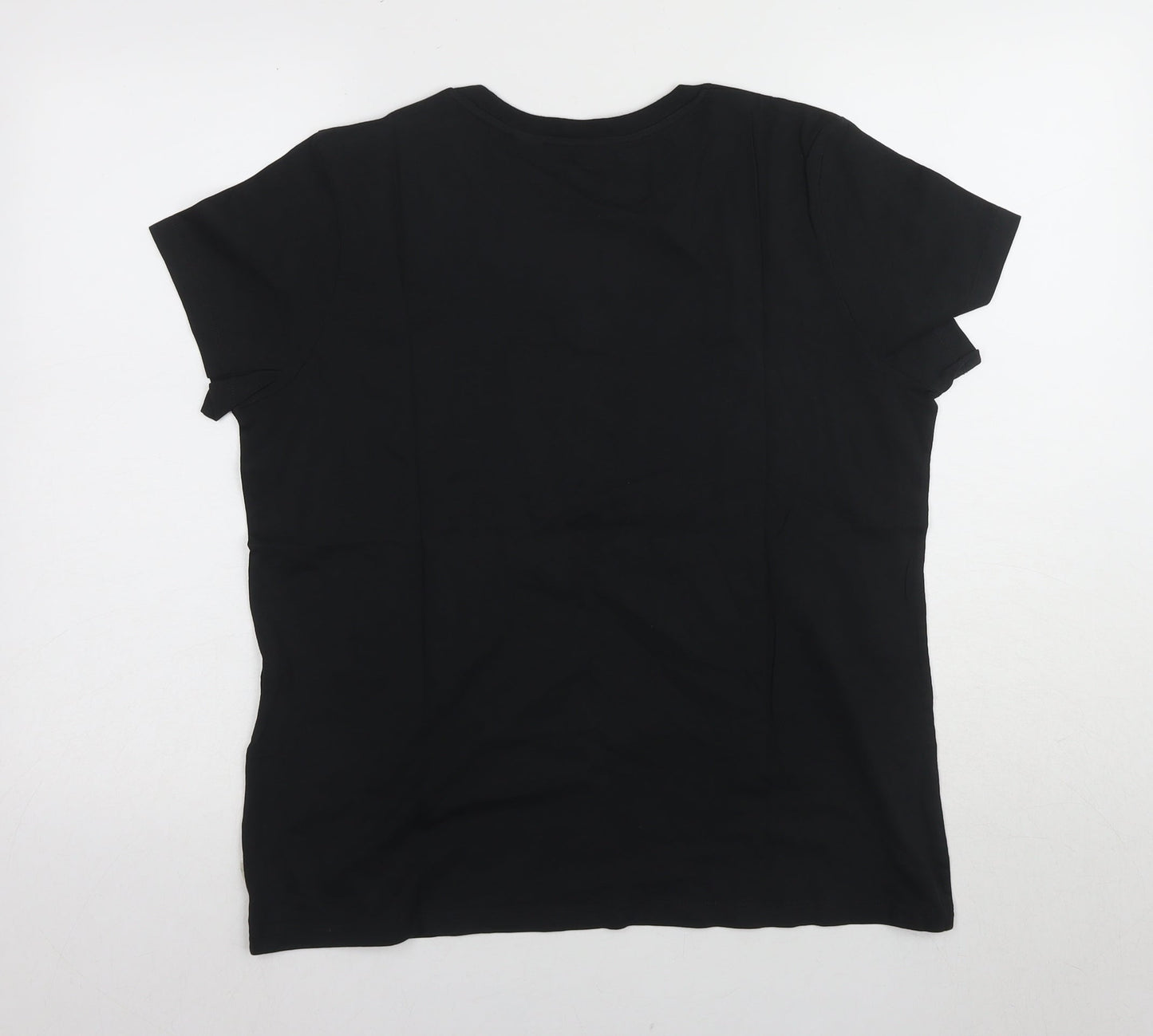Unisex Adults UK Size XL Levi's Black Basic T-Shirt