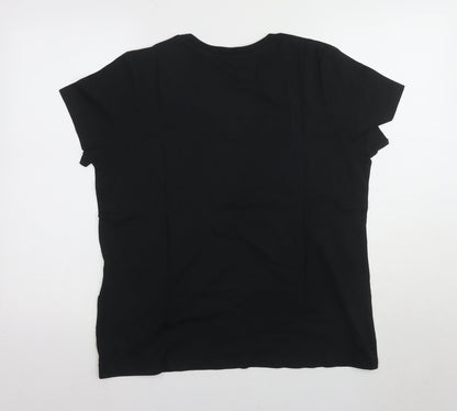 Unisex Adults UK Size XL Levi's Black Basic T-Shirt