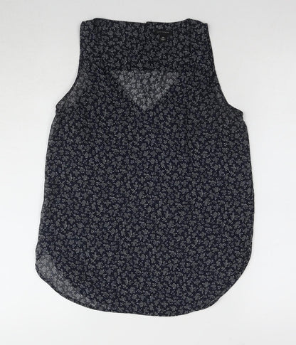 Womens UK Size XS Ann Taylor Blue  Blouse