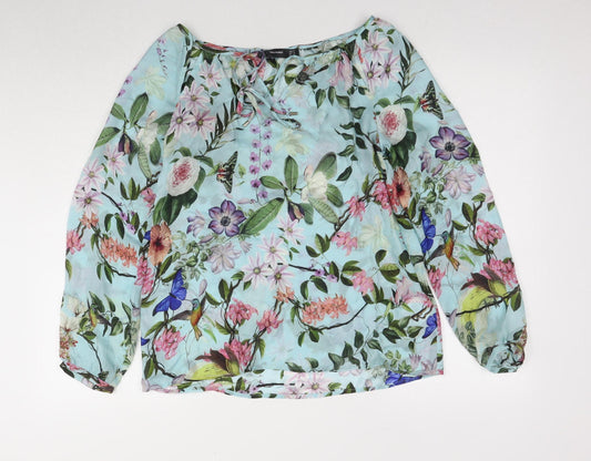 Womens UK Size 6 Hallhuber Multicoloured  Blouse