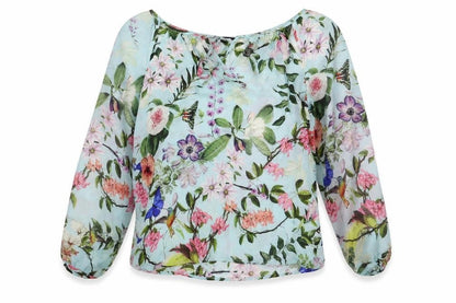 Womens UK Size 6 Hallhuber Multicoloured  Blouse