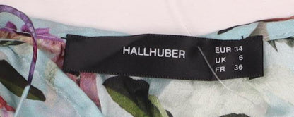 Womens UK Size 6 Hallhuber Multicoloured  Blouse