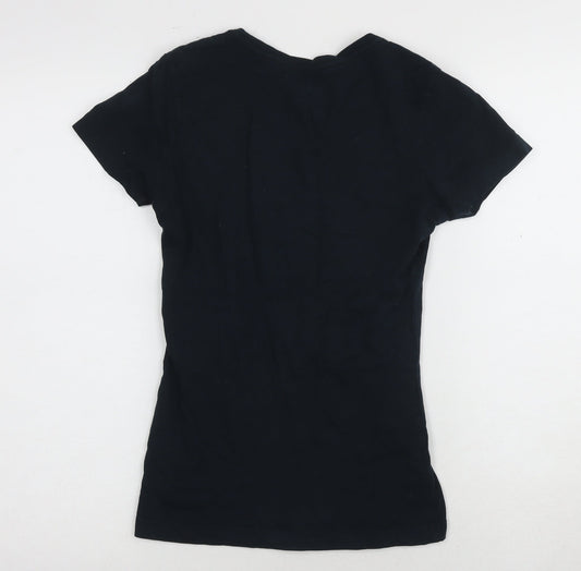 Nike Unisex Black XS Slim Fit T-Shirt