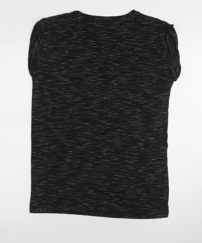 Unisex Adults UK Size 8 Disney Black  T-Shirt