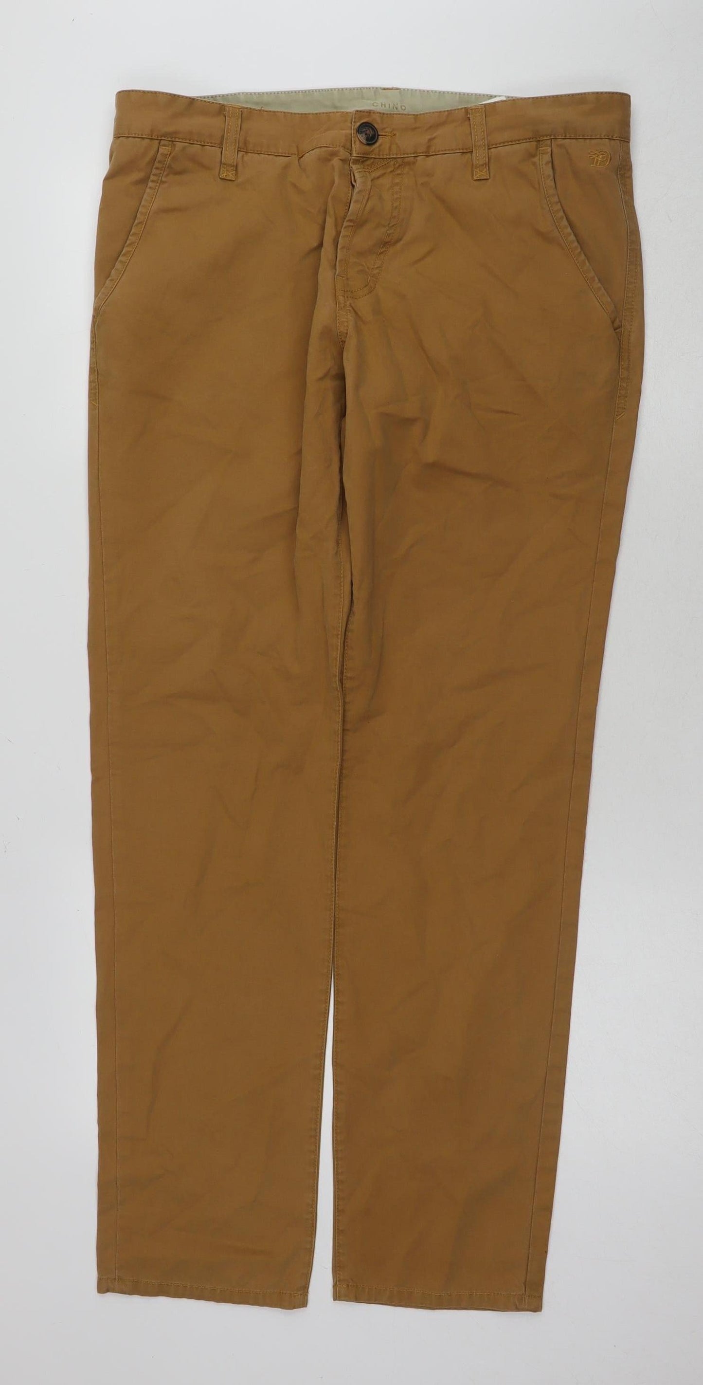 Tom Tailor Men's Brown Chino Trousers XL